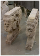 Stone Dining Table Pillars